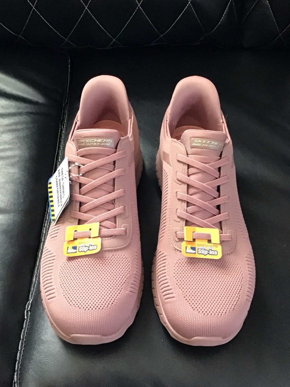 Skechers BOBS Sport Slip-In Sneakers - Mauve Pink - Picture 6 of 9